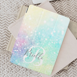 Glam Holographic Glitter Colorful Pretty Pattern iPad Mini Cover