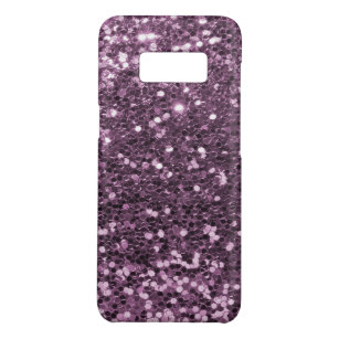Glam Lavender Purple Faux Glitter Print Case-Mate Samsung Galaxy S8 Case