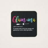 Glam-ma, Glamma Definition Grandma (Front)