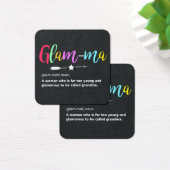 Glam-ma, Glamma Definition Grandma (Desk)