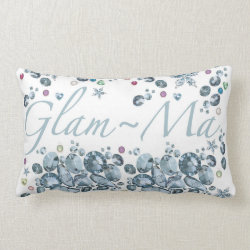Glam-Ma Lumbar Throw Pillow