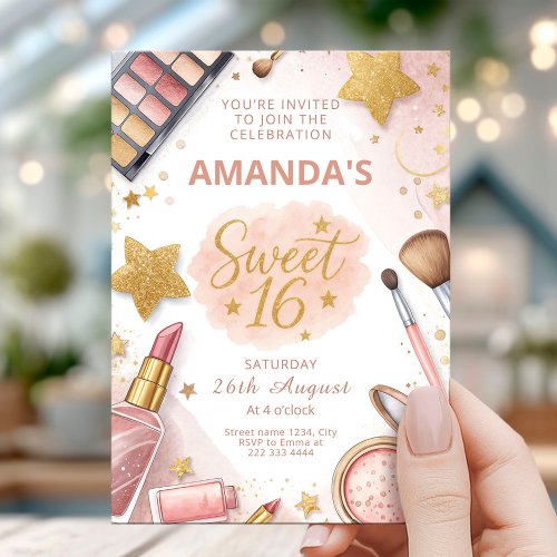 Glam Makeup Sweet Sixteen Party