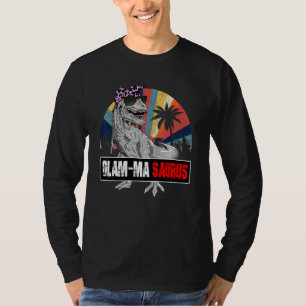 Glam Masaurus Rex Dinosaur Glam Ma Saurus Family M T-Shirt
