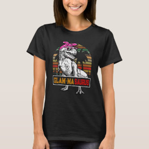 Glam Masaurus Rex Dinosaur Glam Ma Saurus Family M T-Shirt