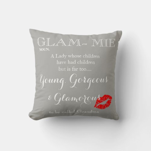 Glam_mie Grandma cushion pillow