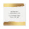 GLAM MINIMALIST luxury faux gold foil brush stroke