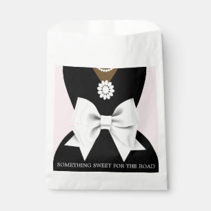 Glam Modern Girly Pink Ethic Tiffany Baby Shower Favor Bag