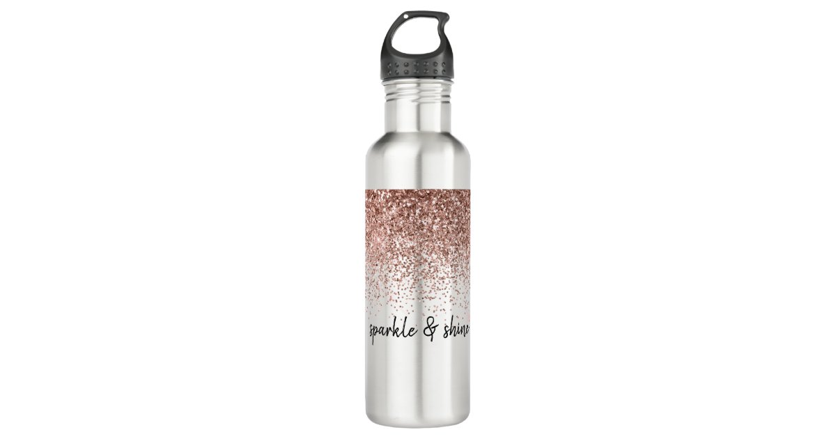 Bite + Sip Thermo Water Bottle | 14oz - Mauve Rose