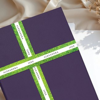 Glam Shimmer Purple And Pink Sparkle Glitter Typo