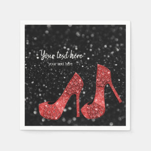 Glam Shoes High Heels for all occasions Napkins