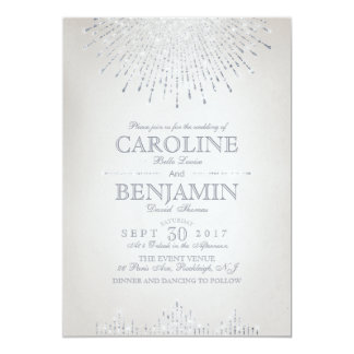 art deco invitations