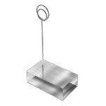 Glam Silver Place Card Holder