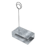 Glam Silver Sparkle Place Card Holder