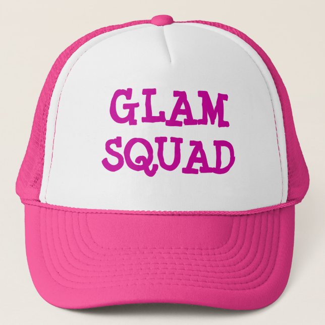 Glam Squad Trucker Cap (Front)