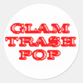 Glam Trash Pop Stickers