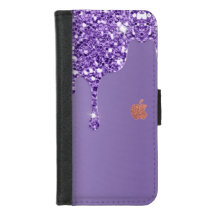 Glam Wallet Style Phone Case with Bling