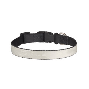 Glam White Ivory Pearl Pet Collar