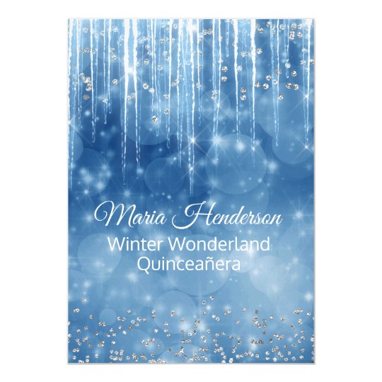 Winter Themed Birthday Invitations 6