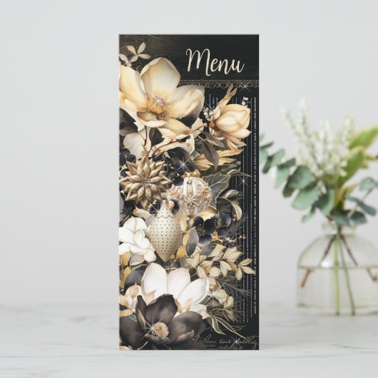 Glamimour Holiday Party Menu (Standing Front)