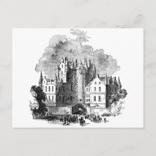 Glamis Castle Postcard (Front)