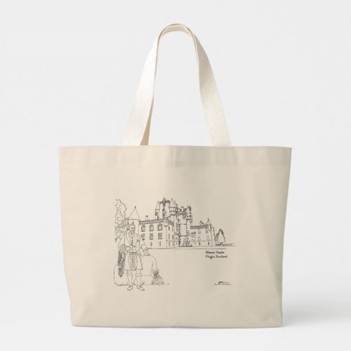 Glamis Castle Scotland Tote Bag