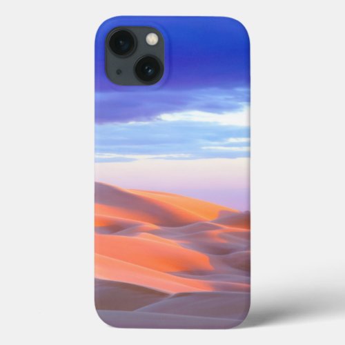 Glamis Sand Dunes at sunset iPhone 13 Case