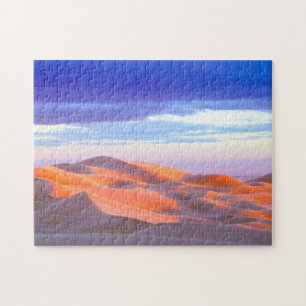 Glamis Sand Dunes at sunset Jigsaw Puzzle
