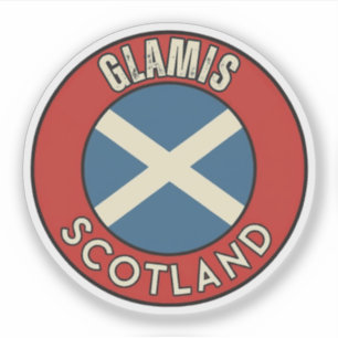 Glamis, Scotland Sticker