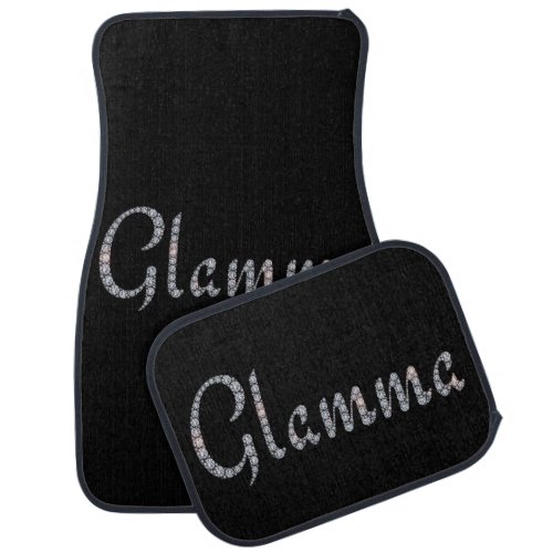 Glamma bling car floor mats