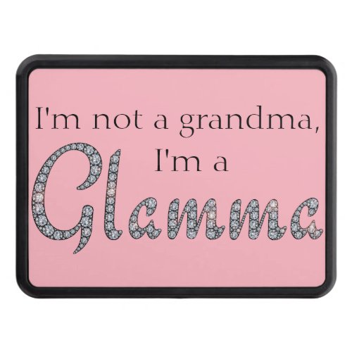Glamma bling hitch cover