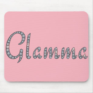Glamma bling mouse pad