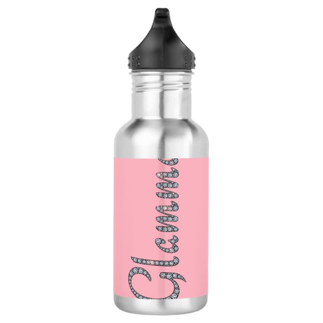 Glamma bling waterbottle water bottle (Right)