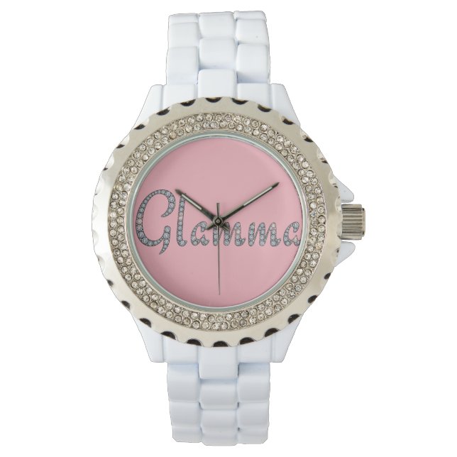 Glamma bling wristwatch (Front)