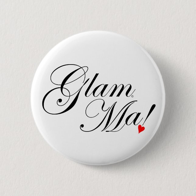 GlamMa Button (Front)