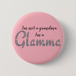 Glamma faux-bling rhinestones design button