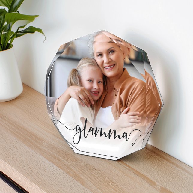 Glamma Grandma Script Overlay Photo Block (Creator Uploaded)