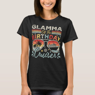 Glamma of the Birthday Cruiser Vacation Women T-Shirt