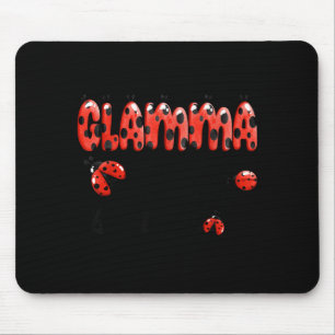 Glamma of The Little Lady Birthday Girl Ladybug Mouse Pad