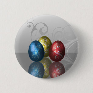 Glamor Easter Eggs - Button