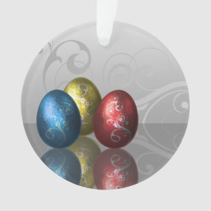 Glamor Easter Eggs - Ornament