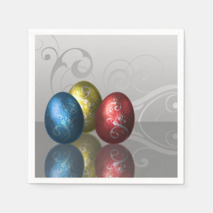 Glamor Easter Eggs - Paper Napkin