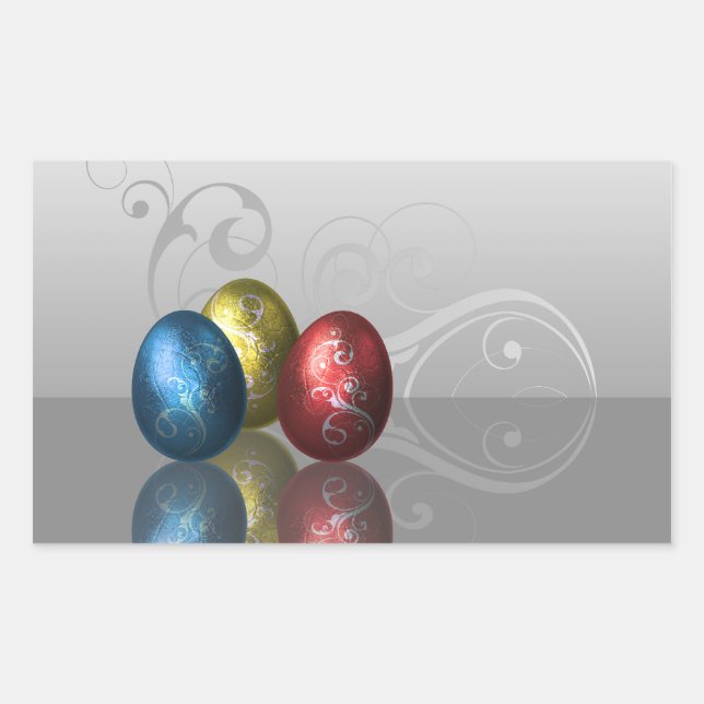Glamor Easter Eggs - Sticker (Front)
