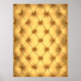 Glamor golden  interior decorating background poster