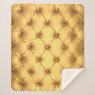 Glamor golden  interior decorating background sherpa blanket
