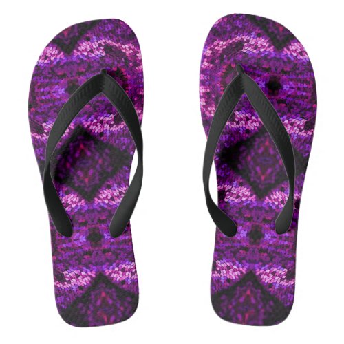 Glamor Purple Flip Flops