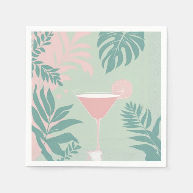 Glamor Tropical Napkins (Front)