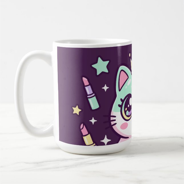 Glamoratti Cat Coffee Mug (Left)