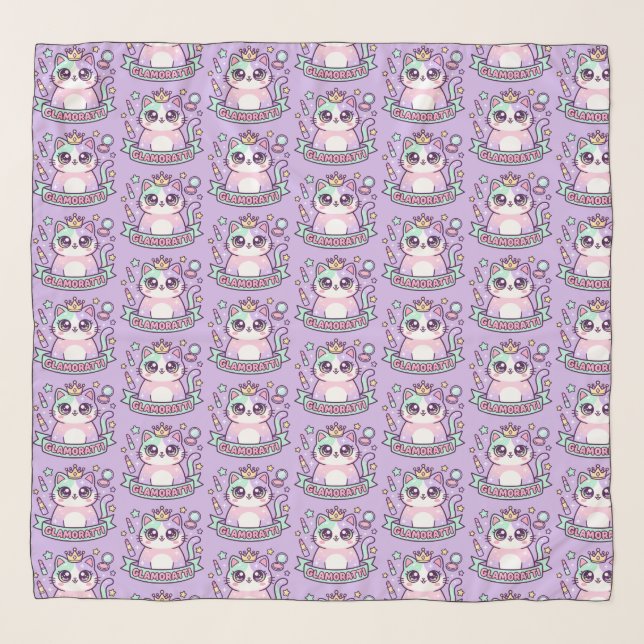 Glamoratti Cat Scarf (Front)