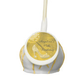Glamorous 95th Birthday Disco Ball & Sparkle Heel Cake Pops (Front)