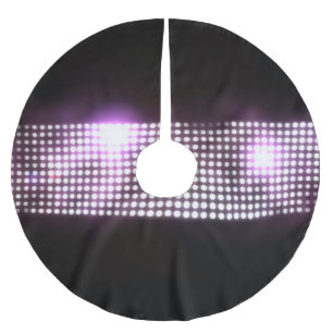 Glamorous abstract background design. brushed polyester tree skirt